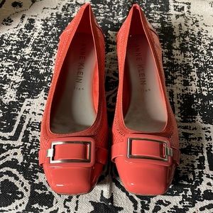 Anne Klein Unice coral flats size 11 new in box